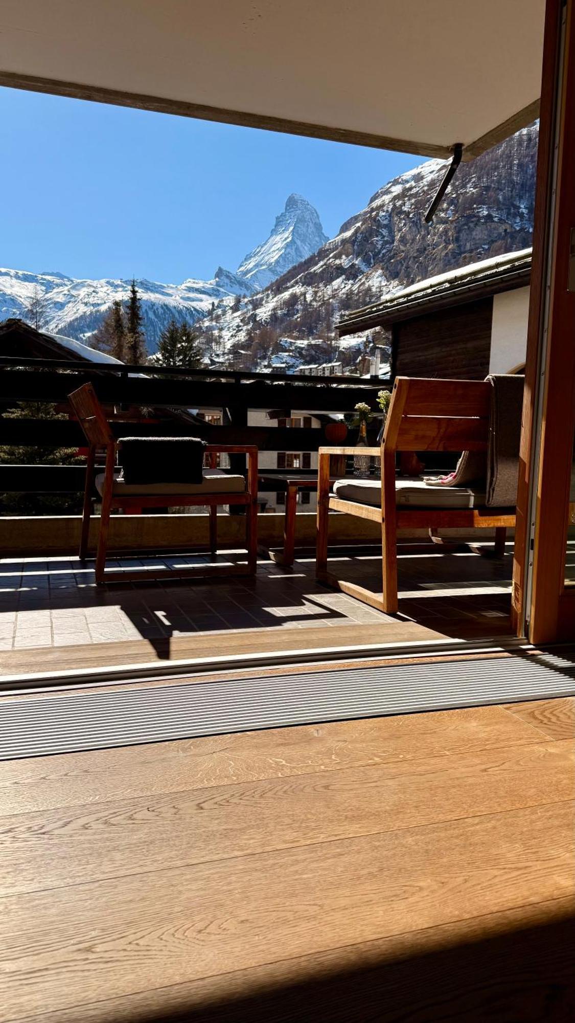 Stylish Home With Matterhorn View In The Center Ζερμάτ Εξωτερικό φωτογραφία